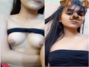 Cute Desi Girl Shows Boobs